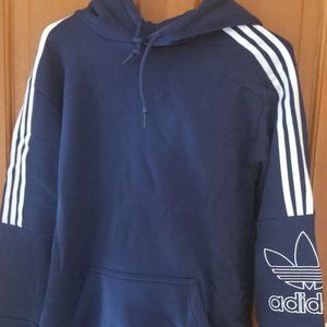 Adidas Hoodie navy blue - M